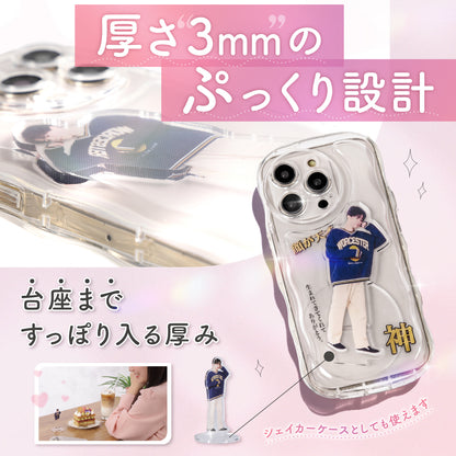 竹下工房 アクリルスタンドが入るスマホケース AC-100