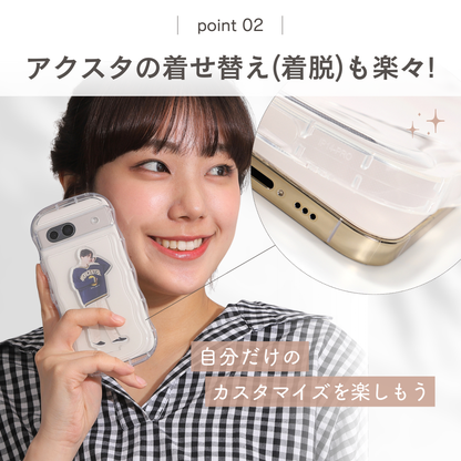 竹下工房 アクスタが入るスマホケース For GooglePixel