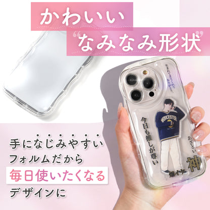 竹下工房 アクリルスタンドが入るスマホケース AC-100