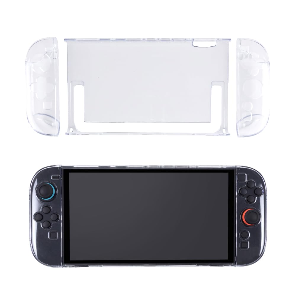 ENTEC クリアケース For NintendoSwitch2 《ドッグにそのまま収納可能タイプ》