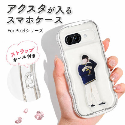 竹下工房 アクスタが入るスマホケース For GooglePixel